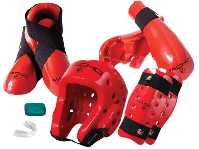 Official Kinney Karate sparring gear set